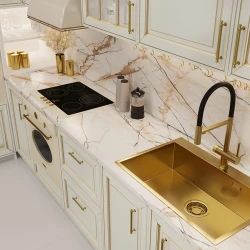 Мойка для кухни EMAR EMB-125A PVD Nano Golden