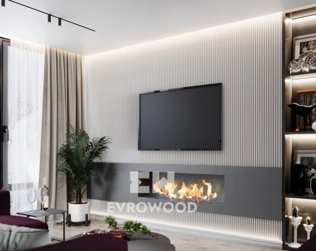 Стеновая панель Evrowood PL 08U Долина на otdelka1.ru