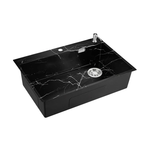 Мойка для кухни EMAR EMB-660 (TOP) Black Elegant на Otdelka1.ru
