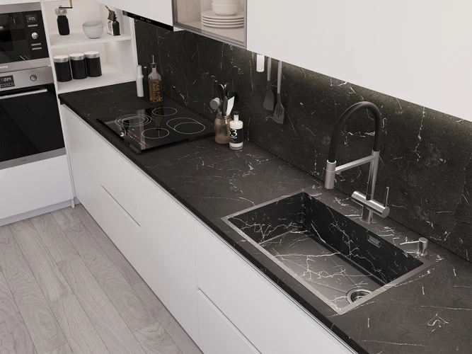 Мойка для кухни EMAR EMB-660 (TOP) Black Elegant на Otdelka1.ru