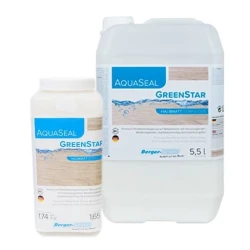 Двухкомпонентный экологичный полиуретановый лак на водной основе Berger Aqua-Seal GreenStar