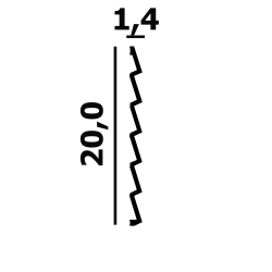 Декоративные стеновые 3D панели Perfect / Перфект P119