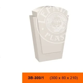 Фасадный замок LepninaPlast ЗВ-300/1 на otdelka1.ru