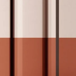 Плинтус Cosca PX018 80х20 2000мм Экополимер