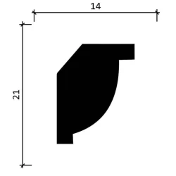 Карниз Decor Dizayn DD09