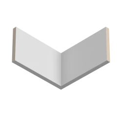 Профиль белый Ultrawood BO 4112p 2000x12x108