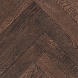 Инженерная доска Английская елка Wood bee Дуб Chocolate