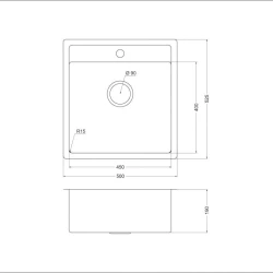 Мойка для кухни Oulin OL-FUR114
