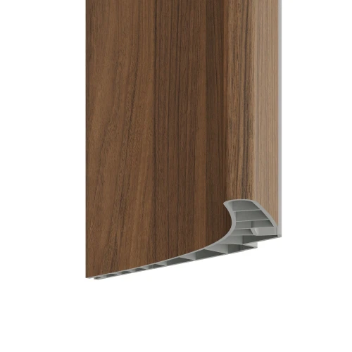 Радиусный элемент Decaro WallPanels Дерево / Wood D1104 Орех на Otdelka1.ru