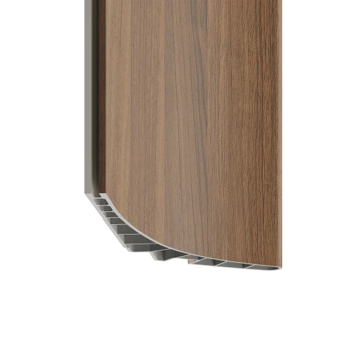Радиусный элемент Decaro WallPanels Дерево / Wood D1104 Орех на Otdelka1.ru