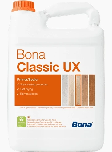1K водно-дисперсионный акриловый грунт Bona Classic UX 5л на Otdelka1.ru