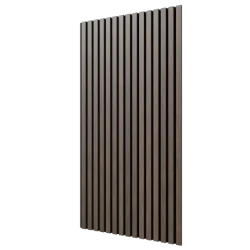 Акустическая реечная панель Cosca шпон Дуб Маррон коричневый 1200 мм