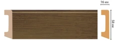 Плинтус напольный Decomaster D234-88 на Otdelka1.ru