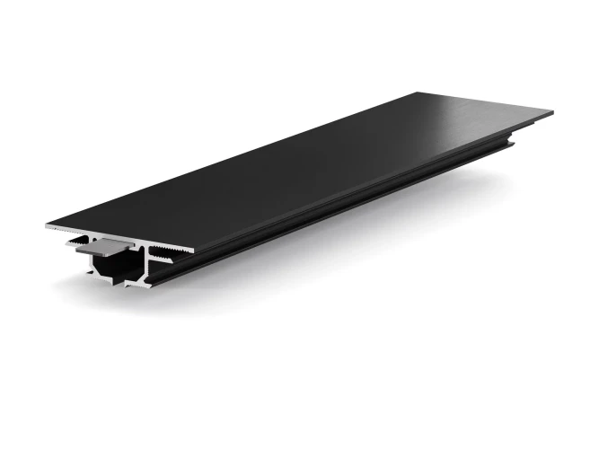 Теневой потолочный профиль для штор Laconistiq Gardina Черный Муар на otdelka1.ru