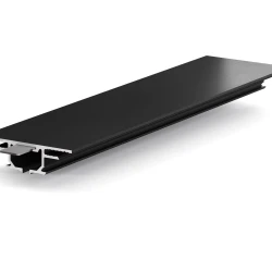 Теневой потолочный профиль для штор Laconistiq Gardina Черный Муар