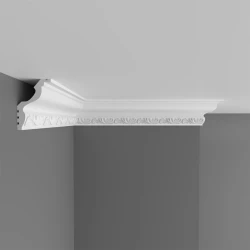 Плинтус потолочный с орнаментом Decomaster D148B