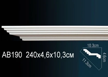 Карниз Perfect / Перфект AB190 на Otdelka1.ru