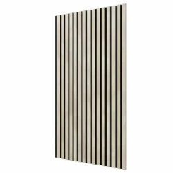 Акустическая реечная панель Cosca Ясень Кристалл 1200 мм