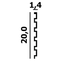 Декоративные стеновые 3D панели Perfect / Перфект P122