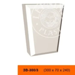 Фасадный замок LepninaPlast ЗВ-300/3