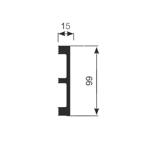 Плинтус Artiva RT035 на otdelka1.ru