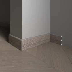 Плинтус полимерный Decor Dizayn 706-80SH