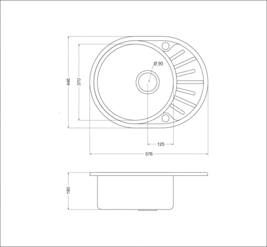 Мойка для кухни Oulin OL-R101 на otdelka1.ru