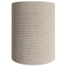Гибкий камень Decaro WallPanels Flex Stone D1019 Ripple Ceppo/ Рифленый Чеппо Cream