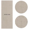 Гибкий камень Decaro WallPanels Flex Stone D1019 Ripple Ceppo/ Рифленый Чеппо Cream на Otdelka1.ru