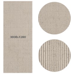 Гибкий камень Decaro WallPanels Flex Stone D1019 Ripple Ceppo/ Рифленый Чеппо Cream