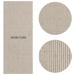 Гибкий камень Decaro WallPanels Flex Stone D1019 Ripple Ceppo/ Рифленый Чеппо Cream