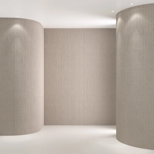 Гибкий камень Decaro WallPanels Flex Stone D1019 Ripple Ceppo/ Рифленый Чеппо Cream на Otdelka1.ru