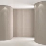 Гибкий камень Decaro WallPanels Flex Stone D1019 Ripple Ceppo/ Рифленый Чеппо Cream на Otdelka1.ru
