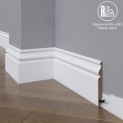 Плинтус МДФ Madest Decor 11-100-12 окрашенный по RAL/NCS