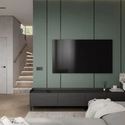 Теневая рейка Laconistiq Light Черная анодированная