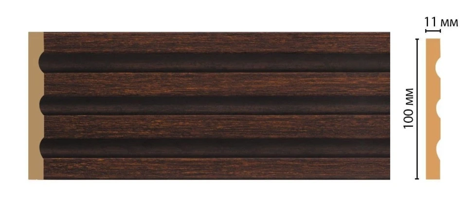 Пилястра / молдинг Decomaster D201-966 на otdelka1.ru