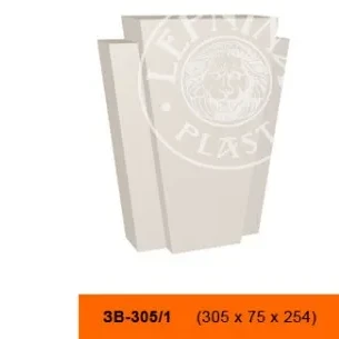 Фасадный замок LepninaPlast ЗВ-305/1 на otdelka1.ru