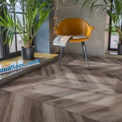 Виниловая плитка Аквафлор / Aquafloor Parquet Chevron AF2554PGCh