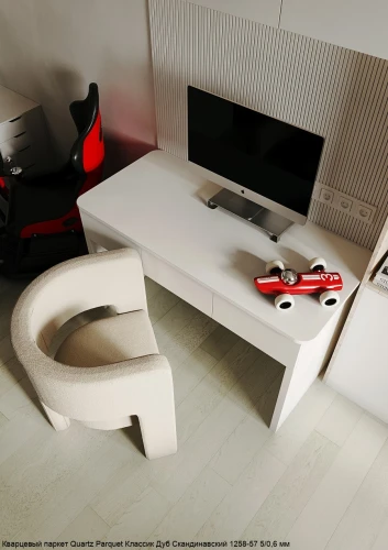 Кварцевый паркет Quartz Parquet Классик 5/06 мм 1258-57 Дуб Скандинавский на otdelka1.ru