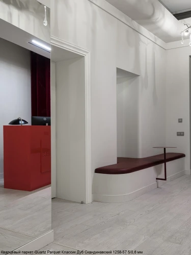 Кварцевый паркет Quartz Parquet Классик 5/06 мм 1258-57 Дуб Скандинавский на otdelka1.ru