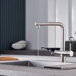 Смеситель для кухни EMAR ЕС-7017 Black