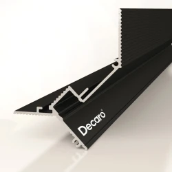 Потолочный профиль Decaro D005 Черный анодированный