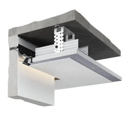 Потолочный профиль Decaro D005 Черный анодированный