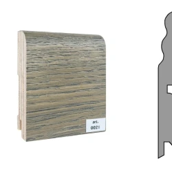 Плинтус шпонированный Finitura Dekor 120x15 №021