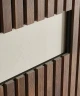Акустическая реечная панель Cosca Дуб Барон темный 2750 мм на Otdelka1.ru