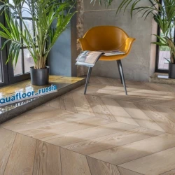 Виниловая плитка Аквафлор / Aquafloor Parquet Chevron AF2555PGCh