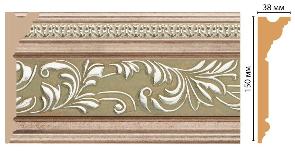 Карниз потолочный Decomaster D214-59