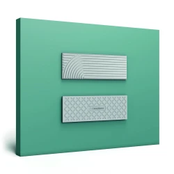 Композитная стеновая панель Decoplume Wave 1