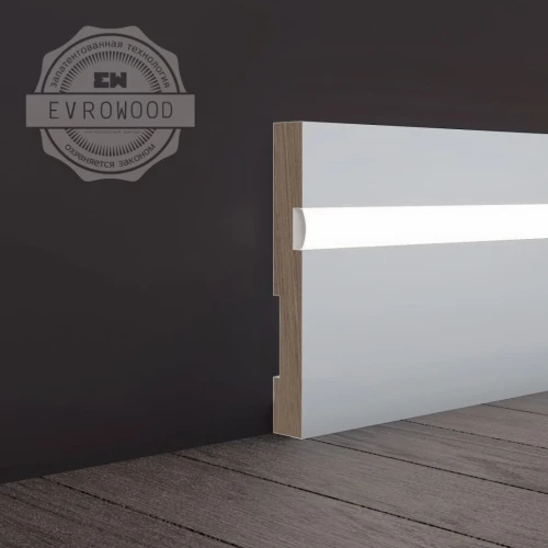 Плинтус Evrowood PN101 LED на otdelka1.ru