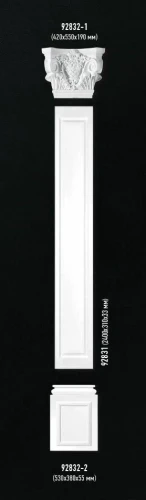 Пилястра Decomaster 92831 на otdelka1.ru